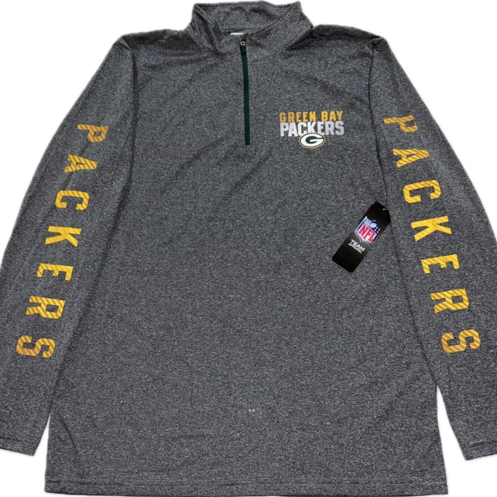 NFL Green Bay Packers Gray Long Sleeve Shirt